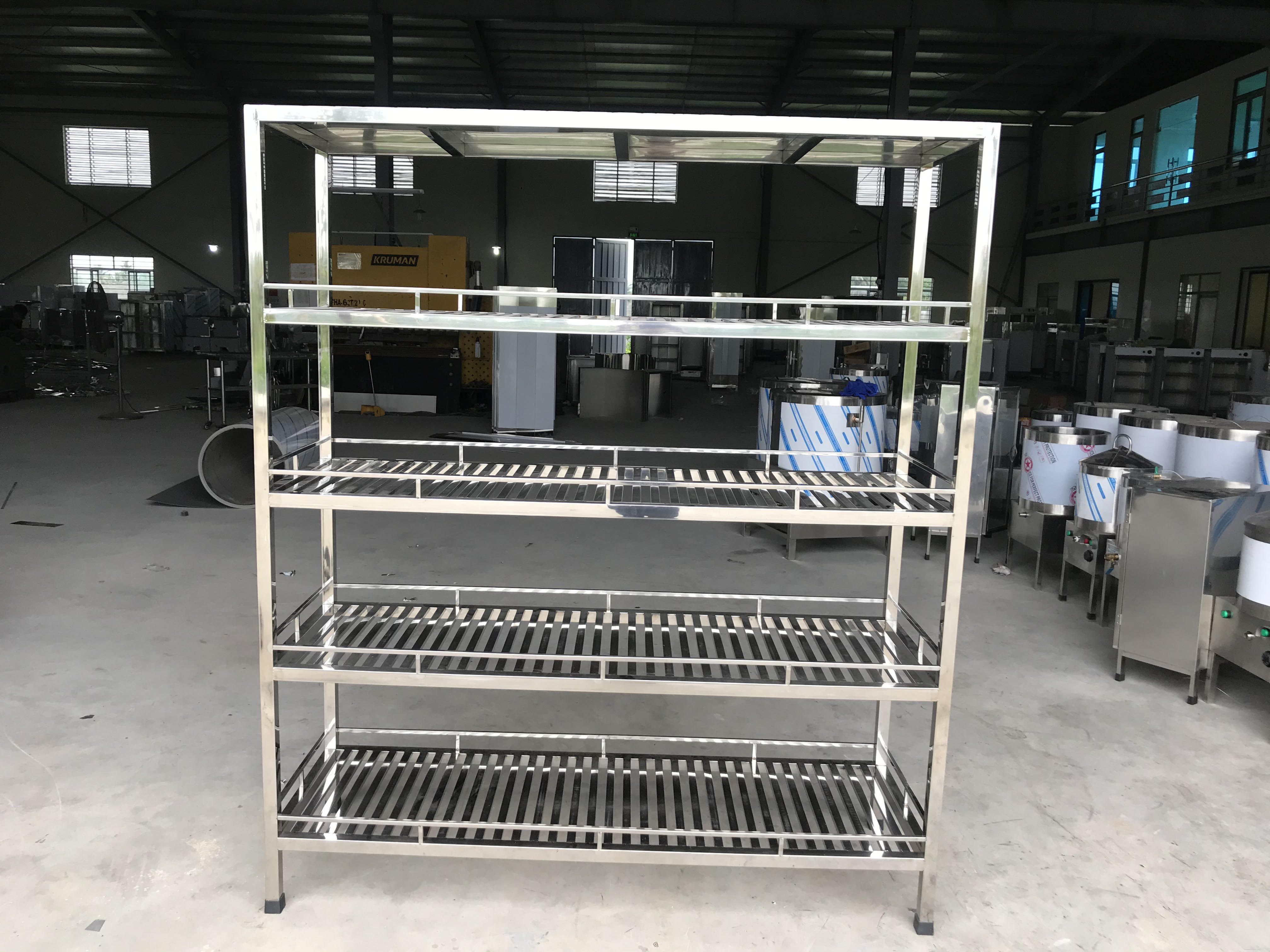 Gía để xoong nồi Inox - Công Ty CƠ KHÍ NỘI THẤT THIÊN AN PHÁT